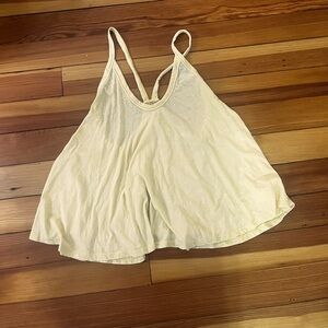 Yellow freepeople tank